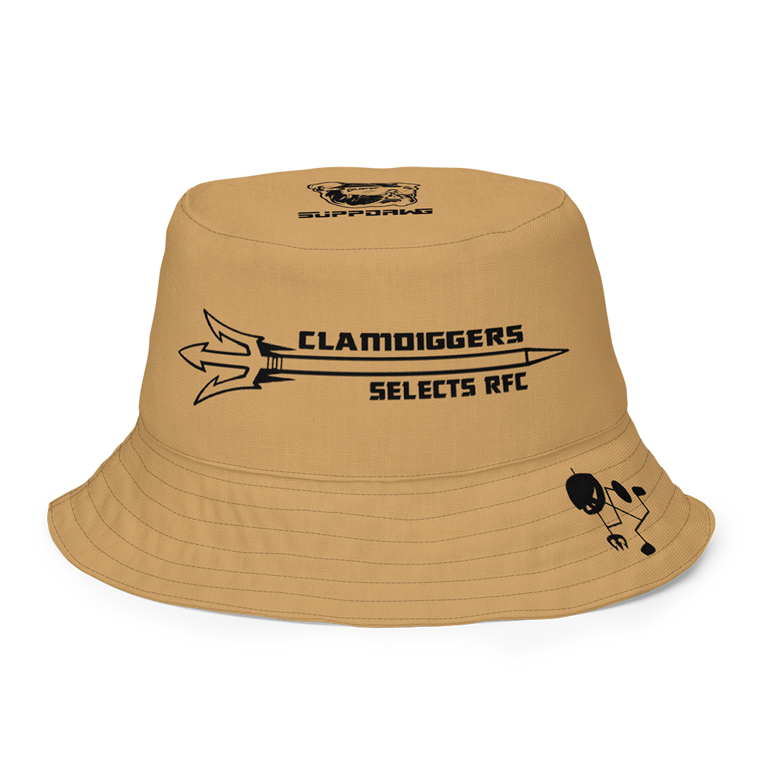 Clamdiggers Rugby Reversible Bucket Hat