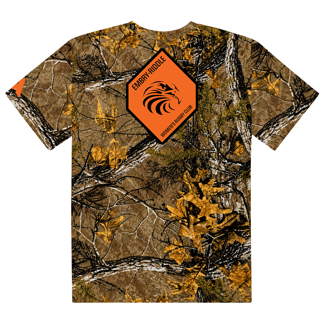Embry-Riddle Women's Rugby Camo Shirt