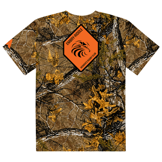 Embry-Riddle Women's Rugby Camo Shirt