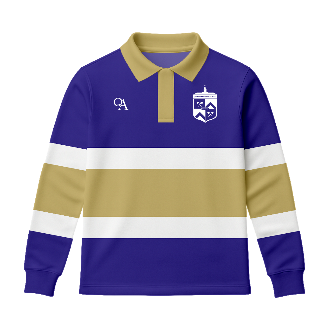 JMU Men's Rugby Longsleeve Polo