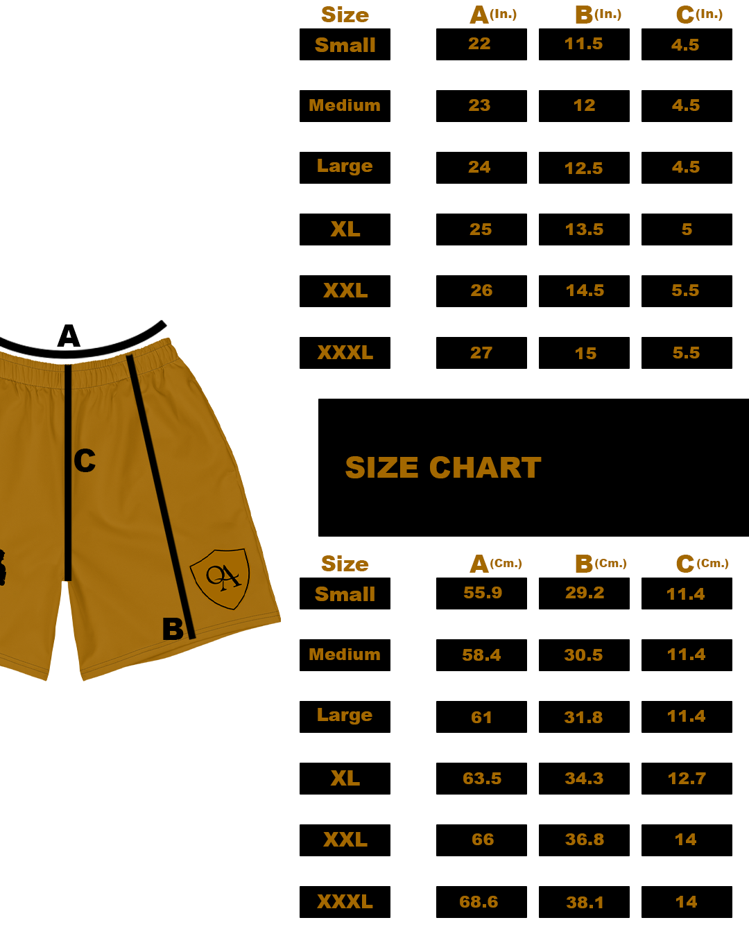 Raeford Rugby Shorts