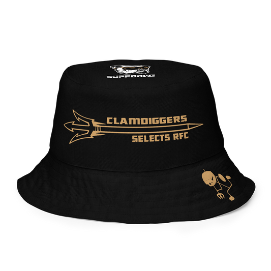 Clamdiggers Rugby Reversible Bucket Hat