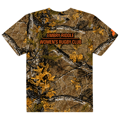 Embry-Riddle Women's Rugby Camo Shirt