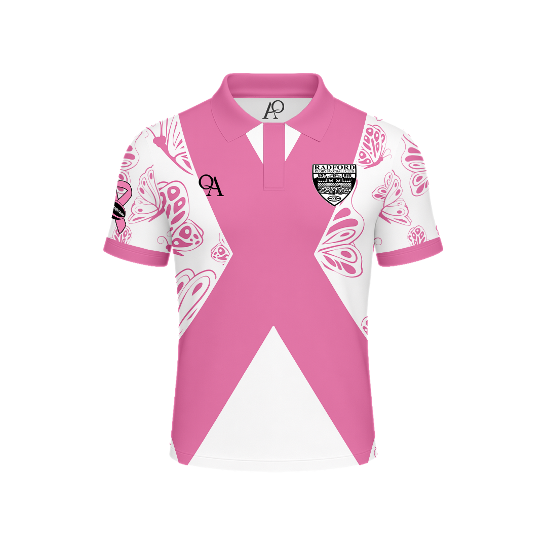 Radford Rugby Breast Cancer Jersey