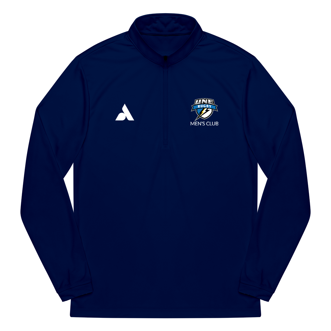 UNE Men's Rugby Quarter Zip
