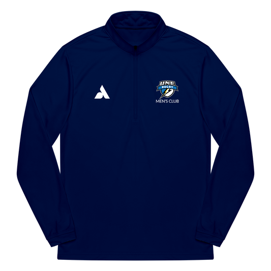 UNE Men's Rugby Quarter Zip