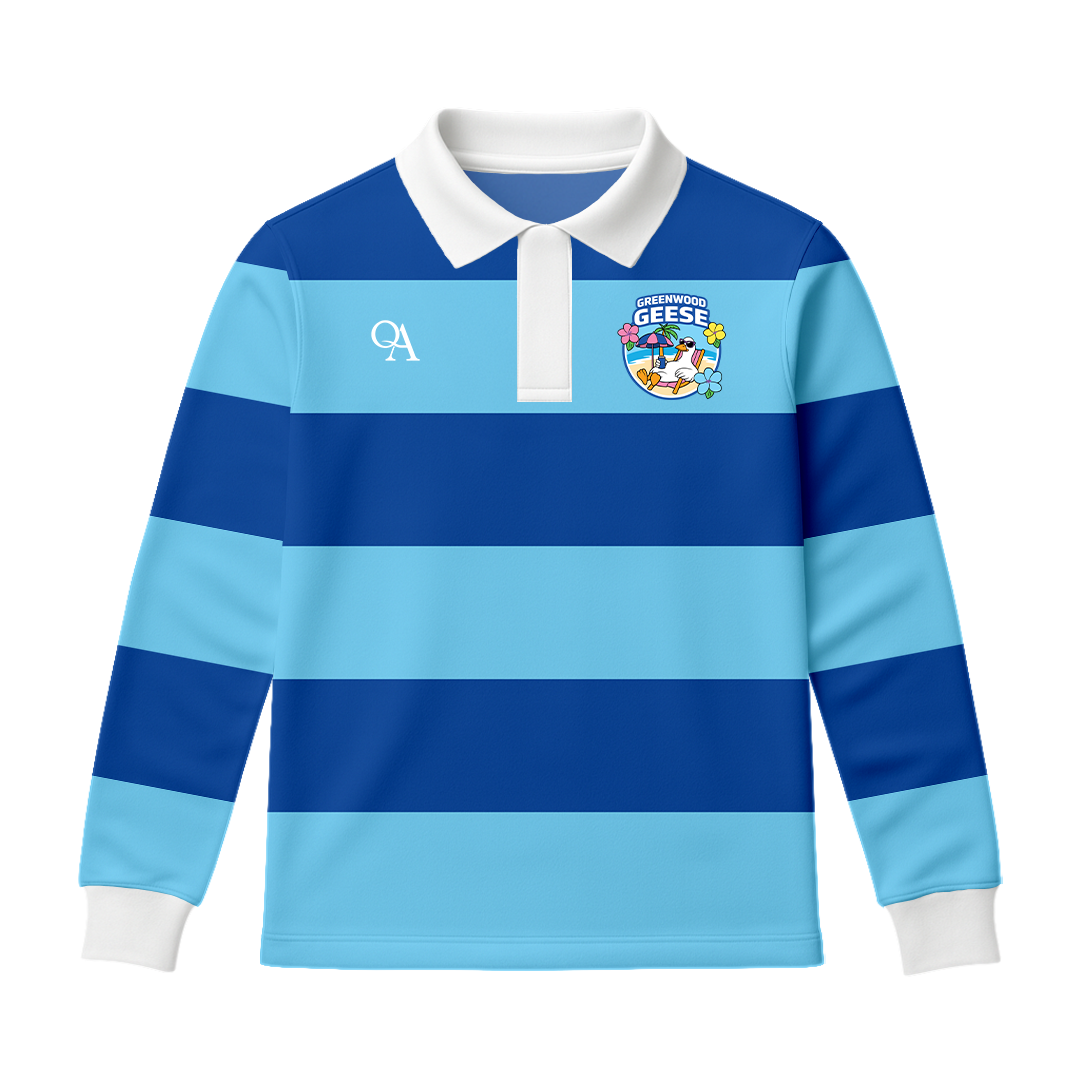 Geese Rugby Longsleeve Polo