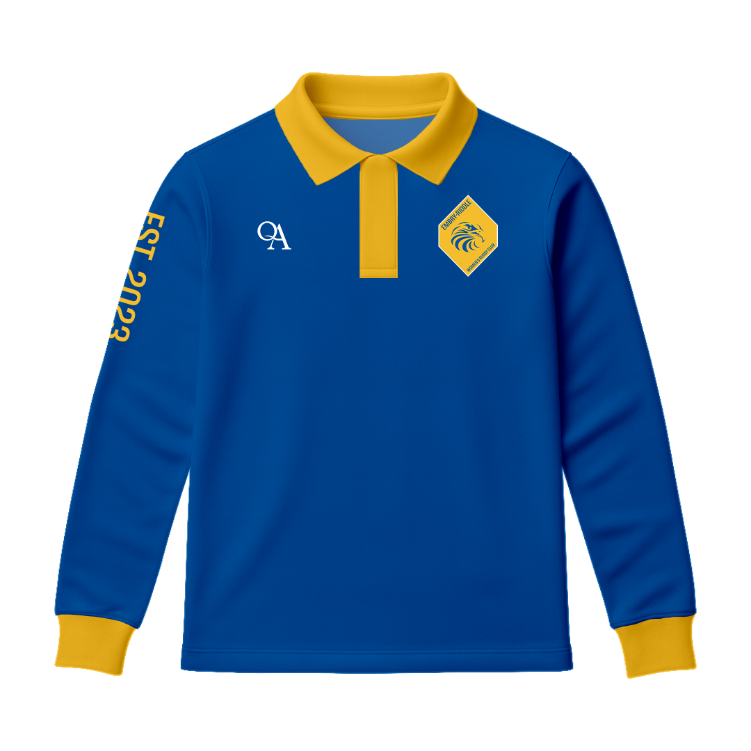 Embry-Riddle Women's Rugby Longsleeve Polo
